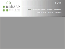 Tablet Screenshot of gochasecpa.com